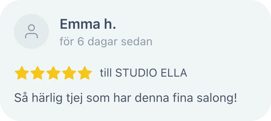 Kundrecension Studio Ella