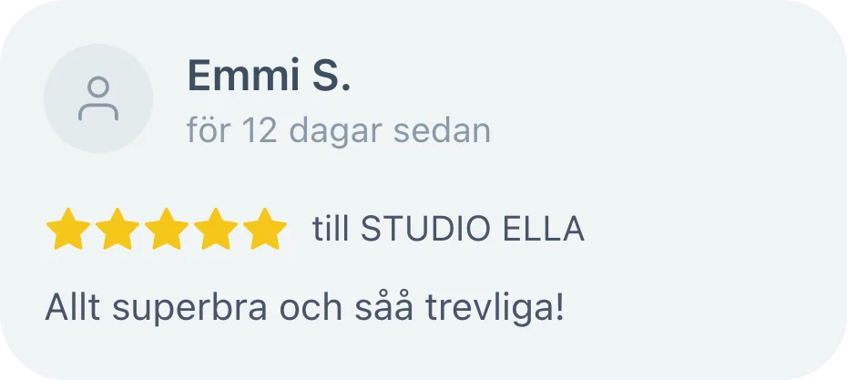 Kundrecension Studio Ella