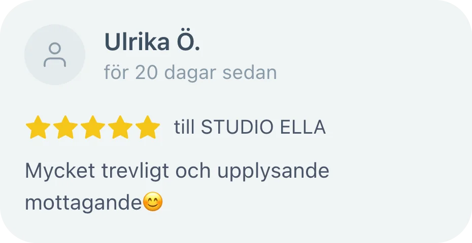 Kundrecension Studio Ella